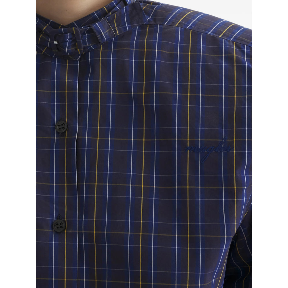 Mugler Blue Tops - Shirts Women MUGLER