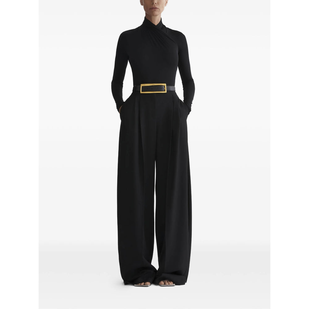 Mugler Black Tops - Blouses Women MUGLER