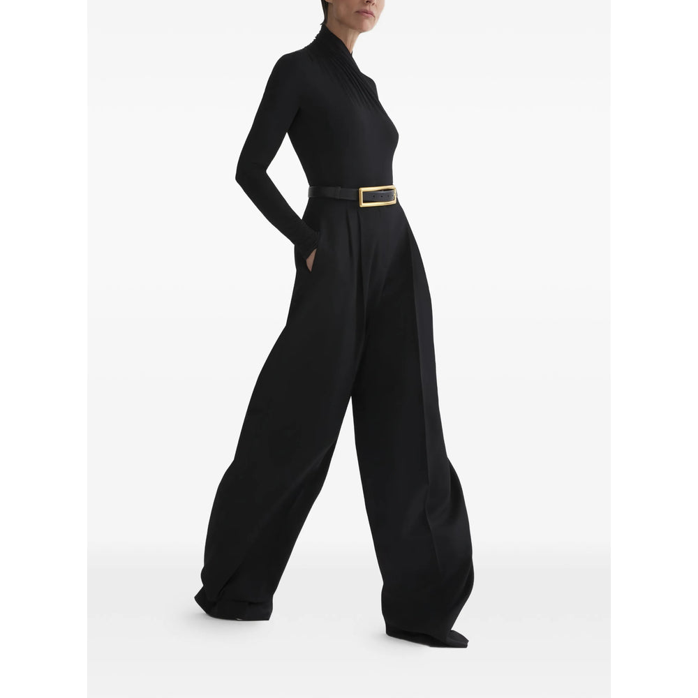 Mugler Black Tops - Blouses Women MUGLER