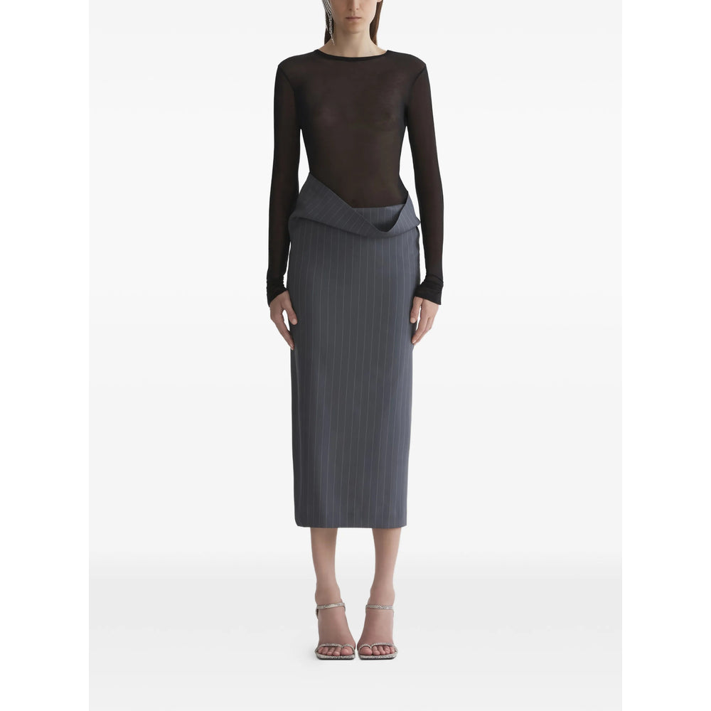 Mugler Black Tops - T-Shirts & Jerseys Women MUGLER