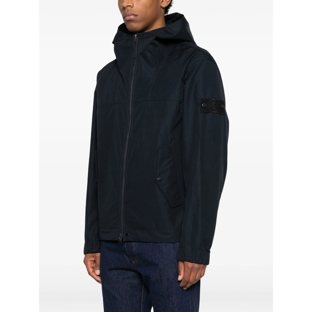 Stone Island Blue Jackets - Hooded Jackets Men STONE ISLAND
