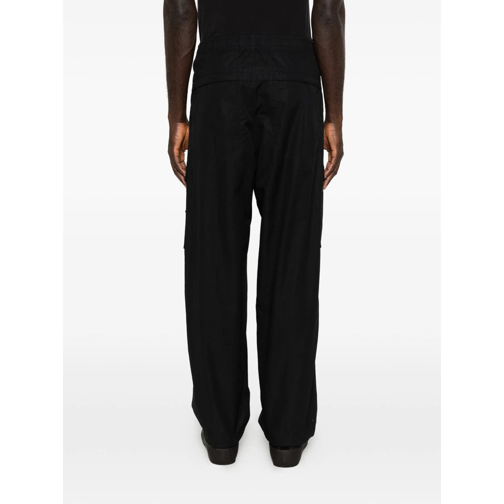Stone Island Black Trousers - Regular & Straight-Leg Trousers Men STONE ISLAND