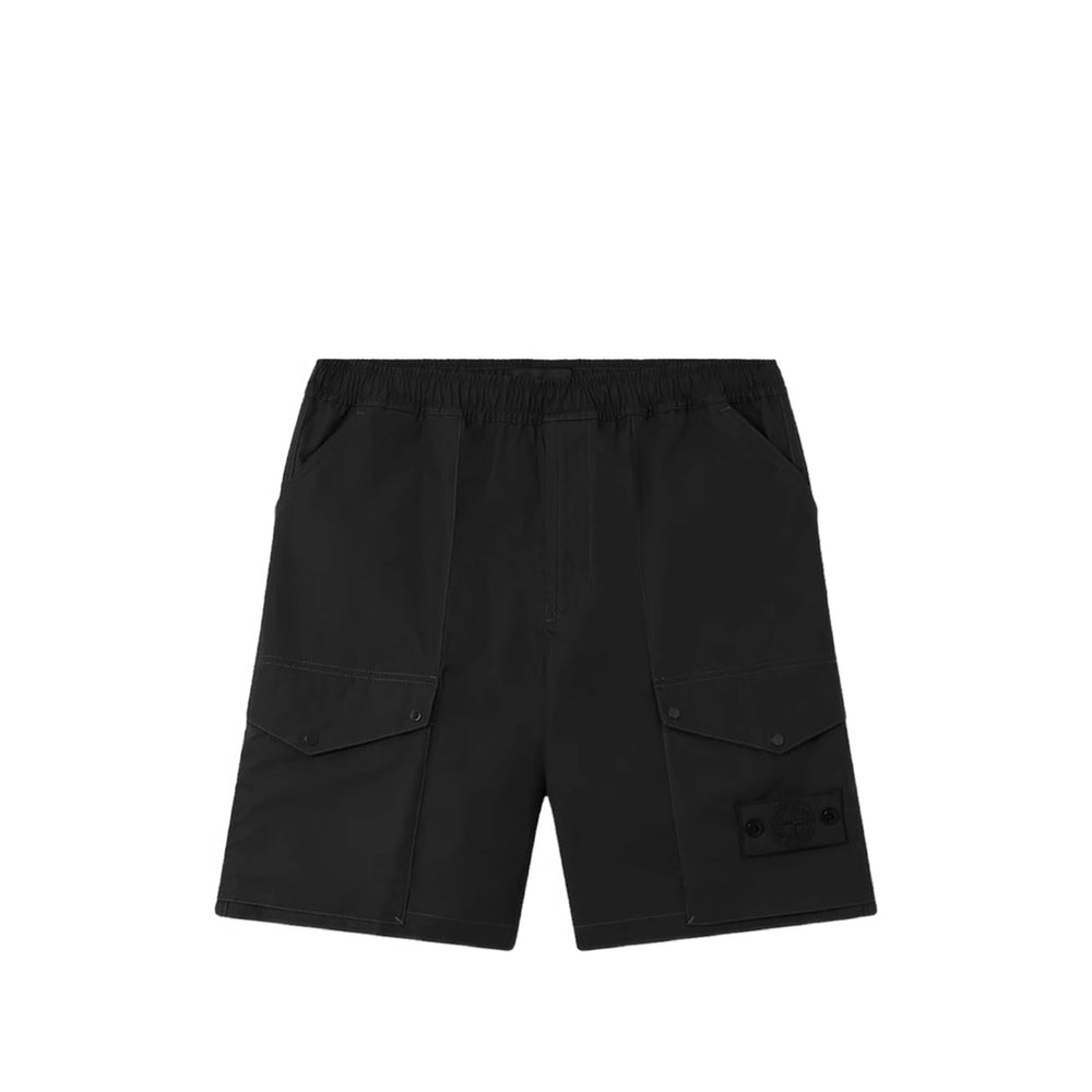 Stone Island Black Shorts - Cargo Shorts Men STONE ISLAND