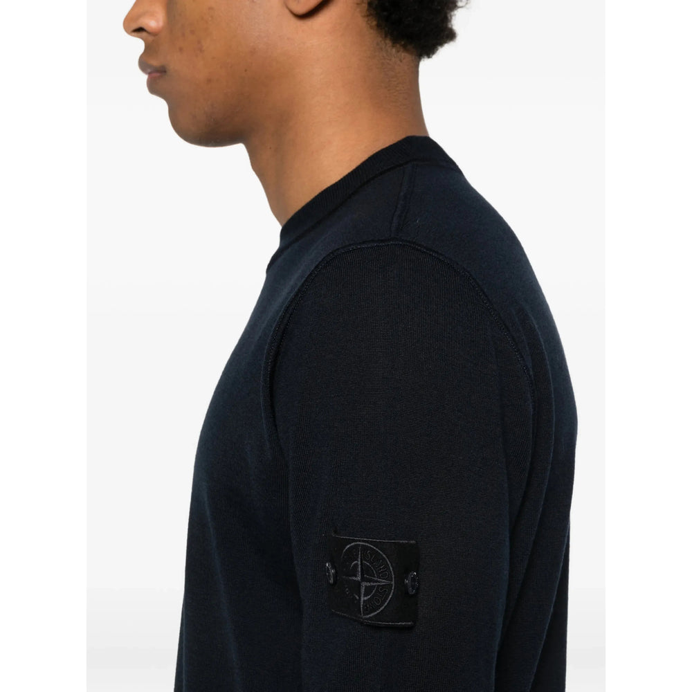 Stone Island Blue Sweaters & Knitwear - Jumpers Men STONE ISLAND