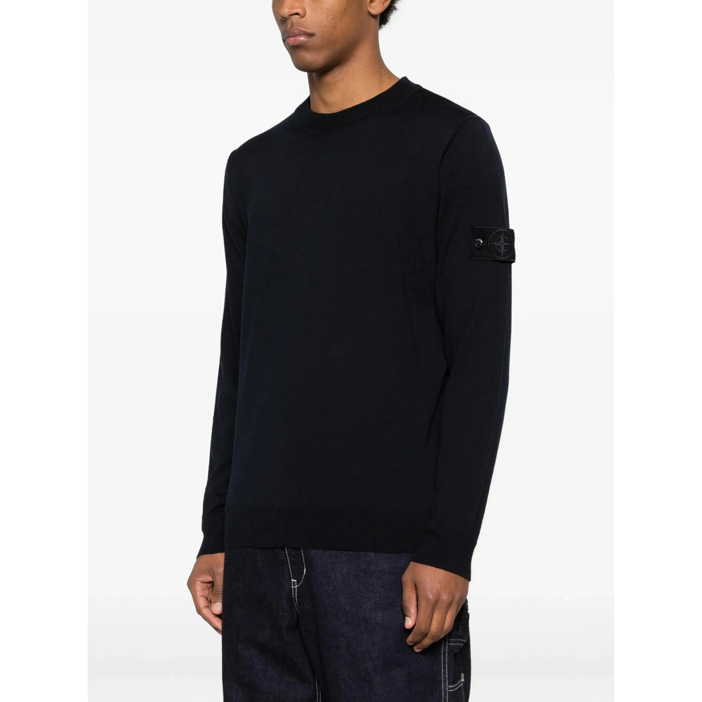 Stone Island Blue Sweaters & Knitwear - Jumpers Men STONE ISLAND