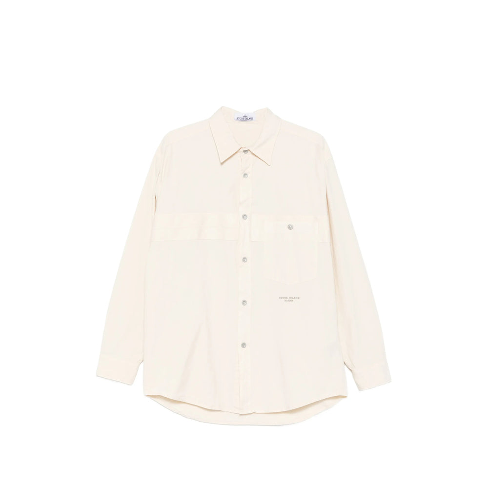 Stone Island Neutrals Jackets - Shirt Jackets Men STONE ISLAND