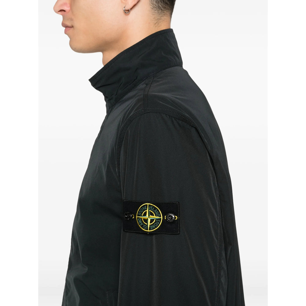 Stone Island Black Jackets - Bomber Jackets Men STONE ISLAND