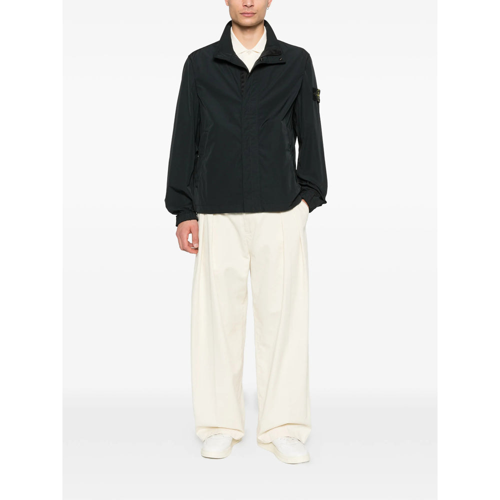 Stone Island Black Jackets - Bomber Jackets Men STONE ISLAND
