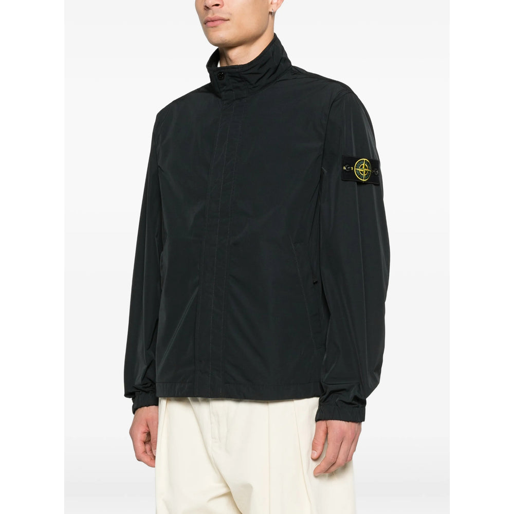 Stone Island Black Jackets - Bomber Jackets Men STONE ISLAND