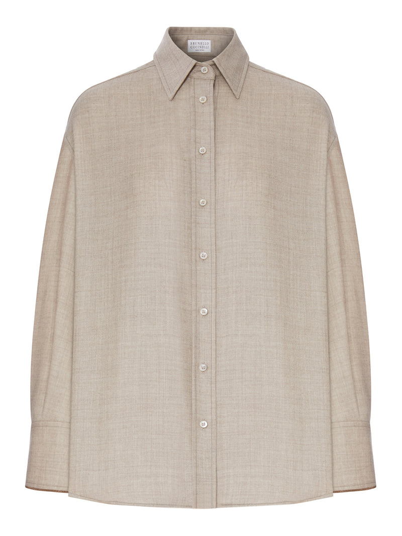 Brunello Cucinelli Women Classic Cashmere Shirt BRUNELLO CUCINELLI