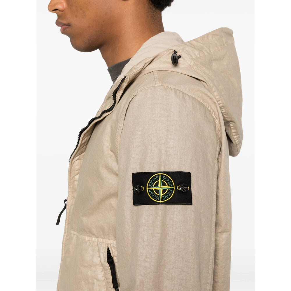 Stone Island Neutrals Jackets - Hooded Jackets Men STONE ISLAND