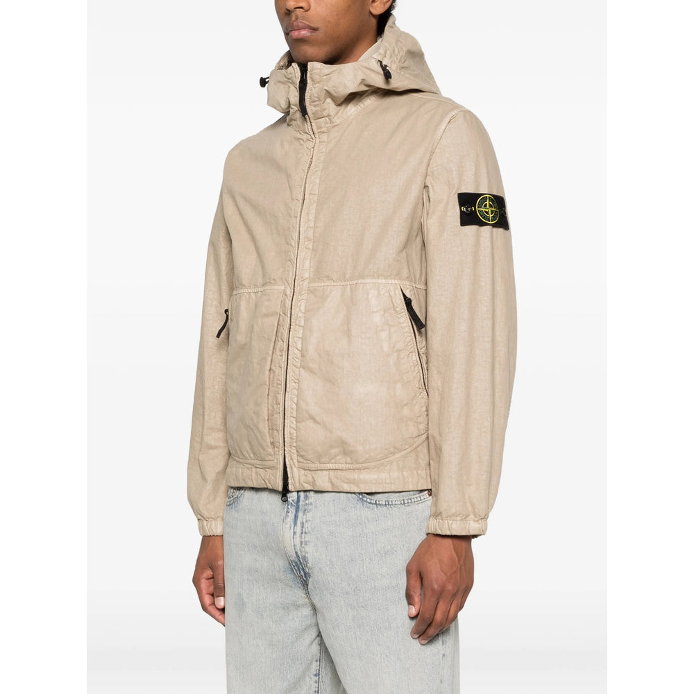 Stone Island Neutrals Jackets - Hooded Jackets Men STONE ISLAND