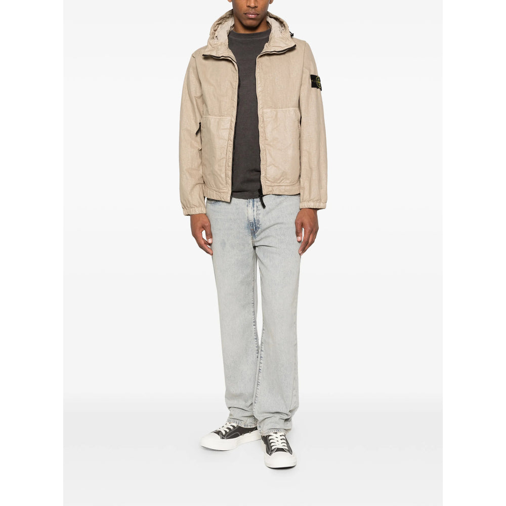 Stone Island Neutrals Jackets - Hooded Jackets Men STONE ISLAND