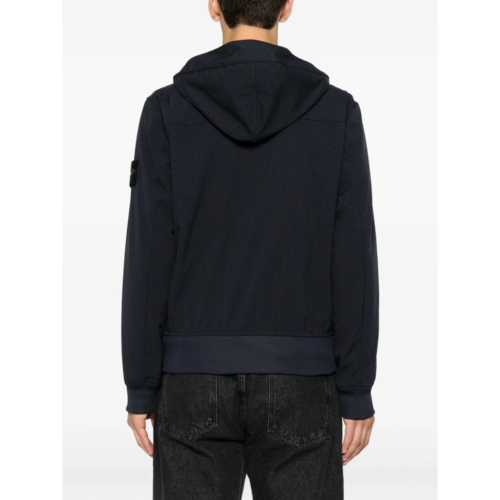 Stone Island Blue Jackets - Hooded Jackets Men STONE ISLAND