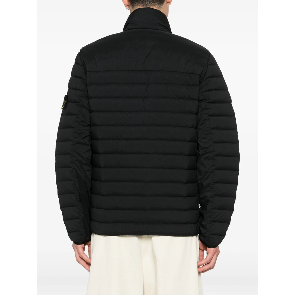 Stone Island Black Jackets - Padded & Down Jackets Men STONE ISLAND