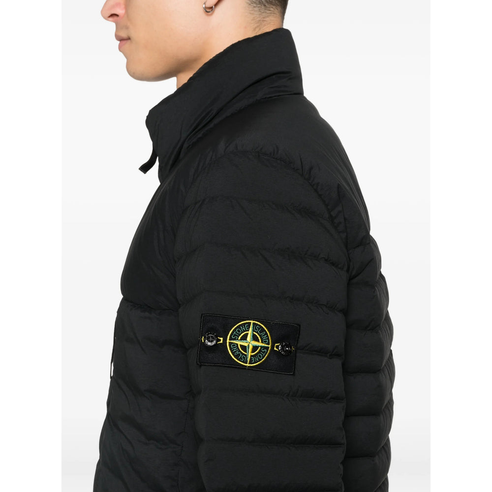Stone Island Black Jackets - Padded & Down Jackets Men STONE ISLAND