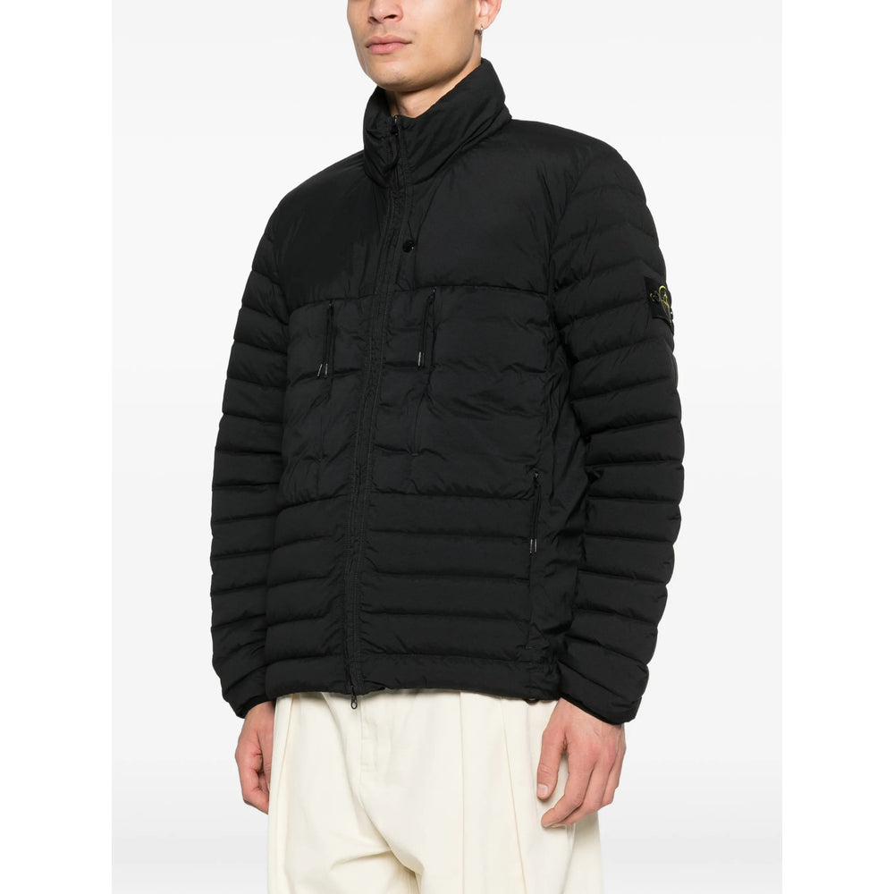 Stone Island Black Jackets - Padded & Down Jackets Men STONE ISLAND