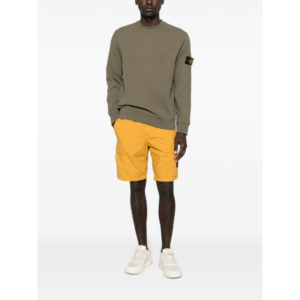 Stone Island Green Sweaters & Knitwear - Sweatshirts Men STONE ISLAND