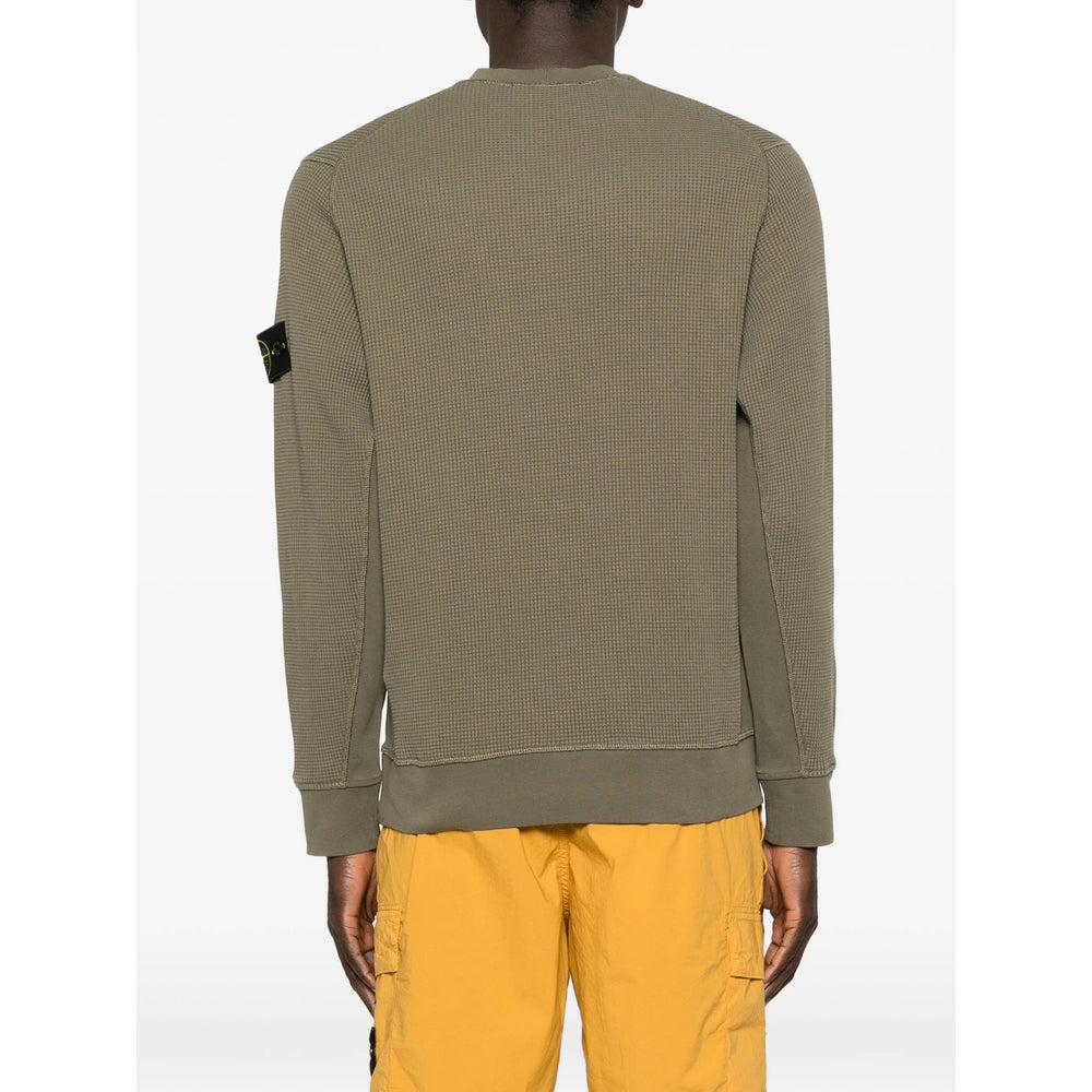 Stone Island Green Sweaters & Knitwear - Sweatshirts Men STONE ISLAND