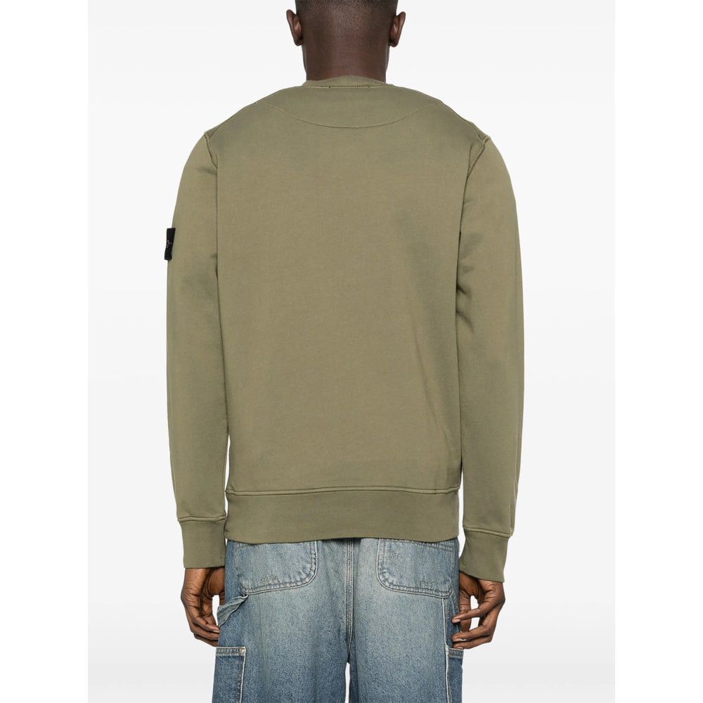 Stone Island Green Sweaters & Knitwear - Sweatshirts Men STONE ISLAND