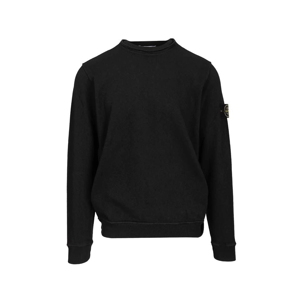 Stone Island Black Sweaters & Knitwear - Sweatshirts Men STONE ISLAND