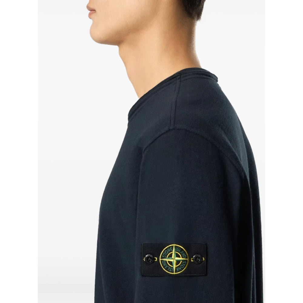 Stone Island Black Sweaters & Knitwear - Sweatshirts Men STONE ISLAND
