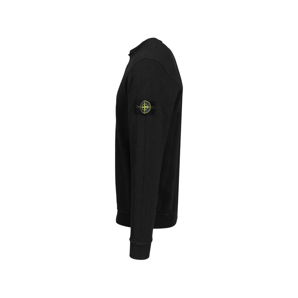 Stone Island Black Sweaters & Knitwear - Sweatshirts Men STONE ISLAND