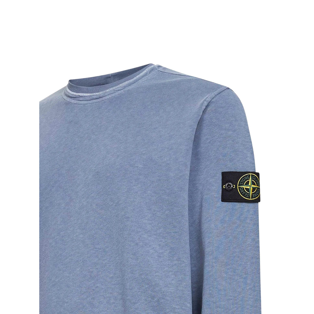 Stone Island Blue Sweaters & Knitwear - Sweatshirts Men STONE ISLAND