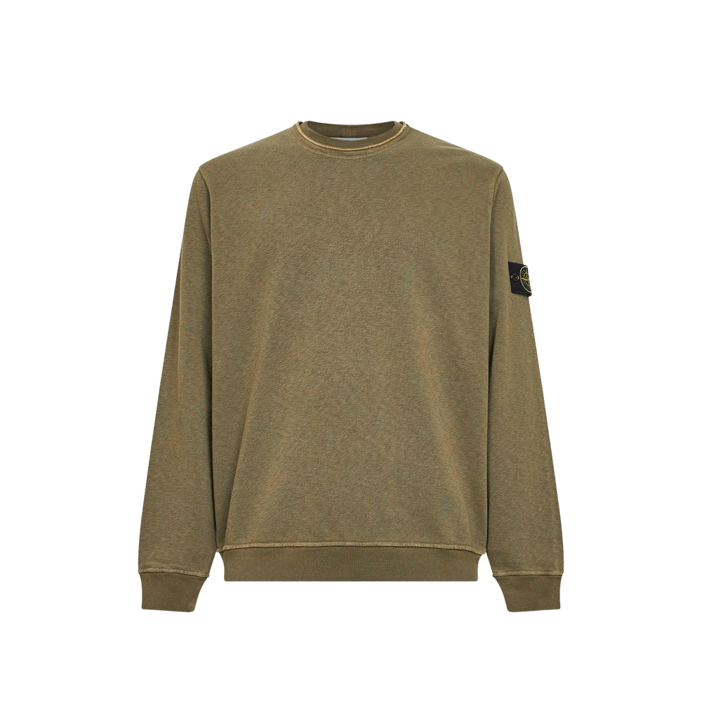 Stone Island Green Sweaters & Knitwear - Sweatshirts Men STONE ISLAND