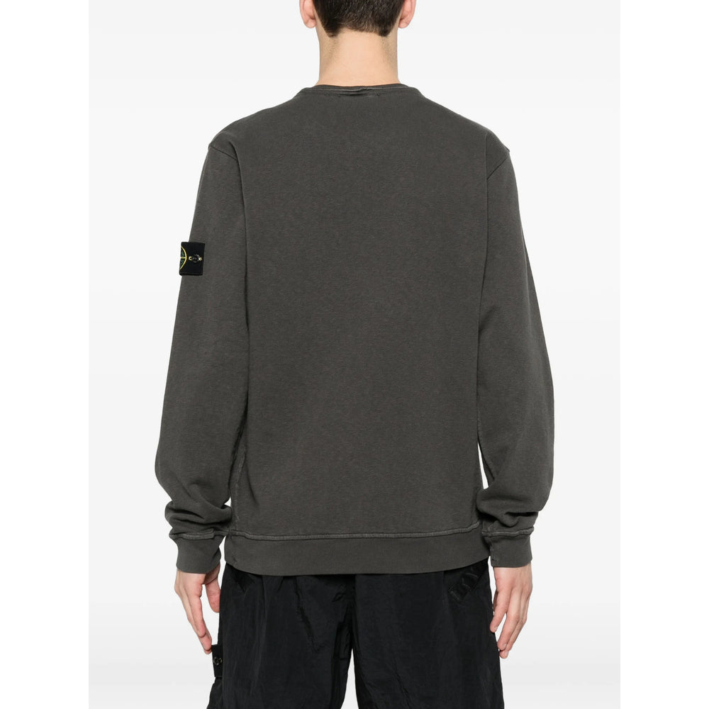Stone Island Grey Sweaters & Knitwear - Sweatshirts Men STONE ISLAND