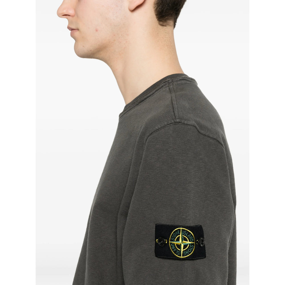 Stone Island Grey Sweaters & Knitwear - Sweatshirts Men STONE ISLAND