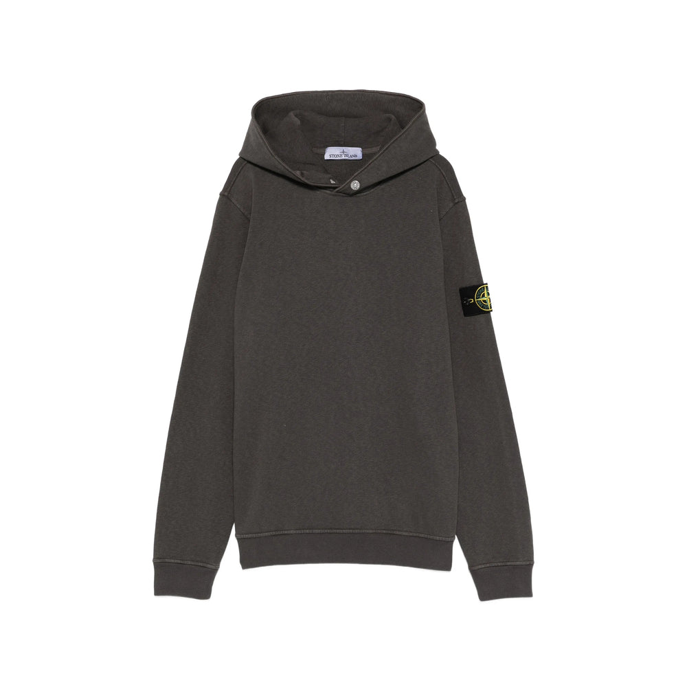 Stone Island Grey Sweaters & Knitwear - Hoodies Men STONE ISLAND