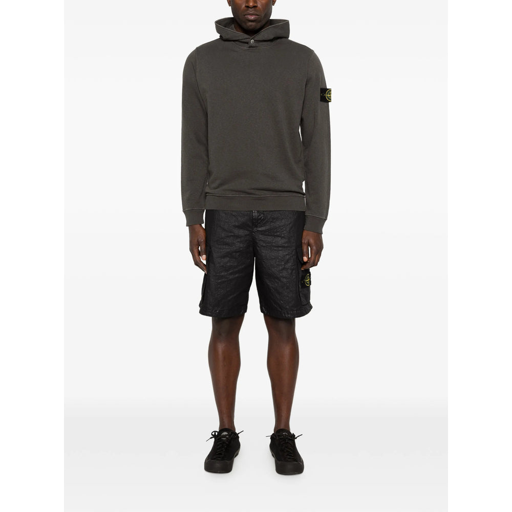 Stone Island Grey Sweaters & Knitwear - Hoodies Men STONE ISLAND