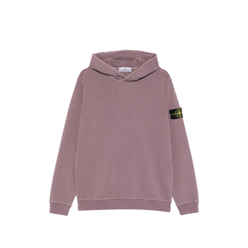 Stone Island Purple Sweaters & Knitwear - Hoodies Men STONE ISLAND