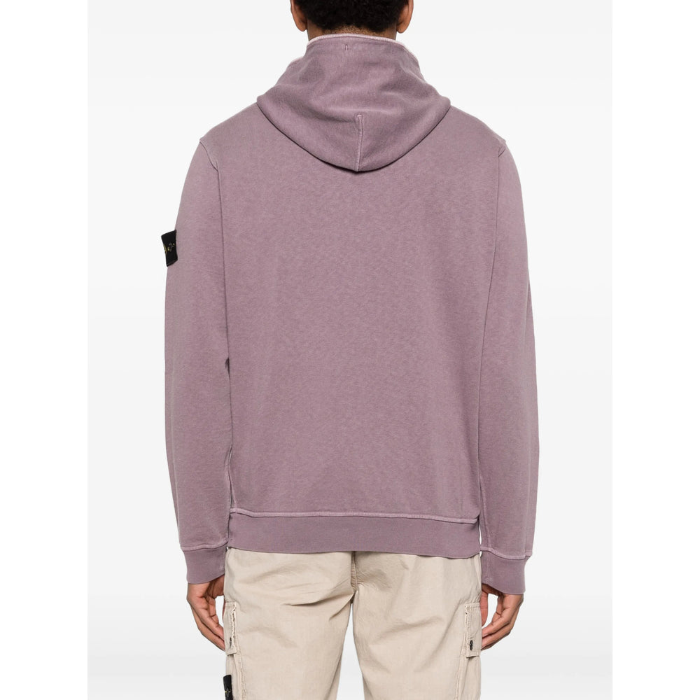 Stone Island Purple Sweaters & Knitwear - Hoodies Men STONE ISLAND