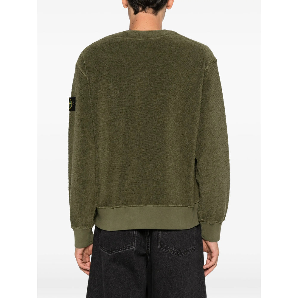 Stone Island Green Sweaters & Knitwear - Cardigans Men STONE ISLAND