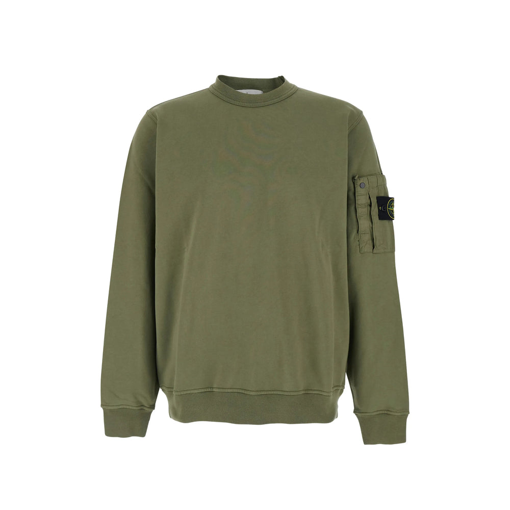 Stone Island Green Sweaters & Knitwear - Sweatshirts Men STONE ISLAND