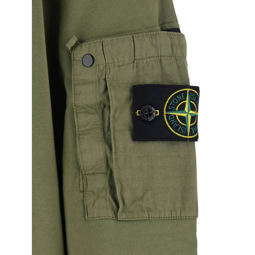 Stone Island Green Sweaters & Knitwear - Sweatshirts Men STONE ISLAND