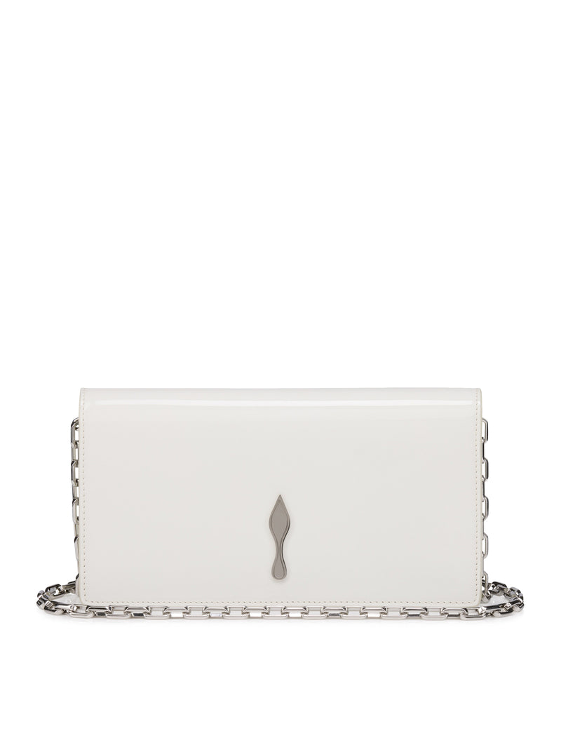 Christian Louboutin Women Bettina Patent Calfskin Clutch CHRISTIAN LOUBOUTIN