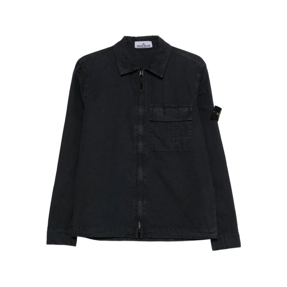 Stone Island Blue Jackets - Shirt Jackets Men STONE ISLAND