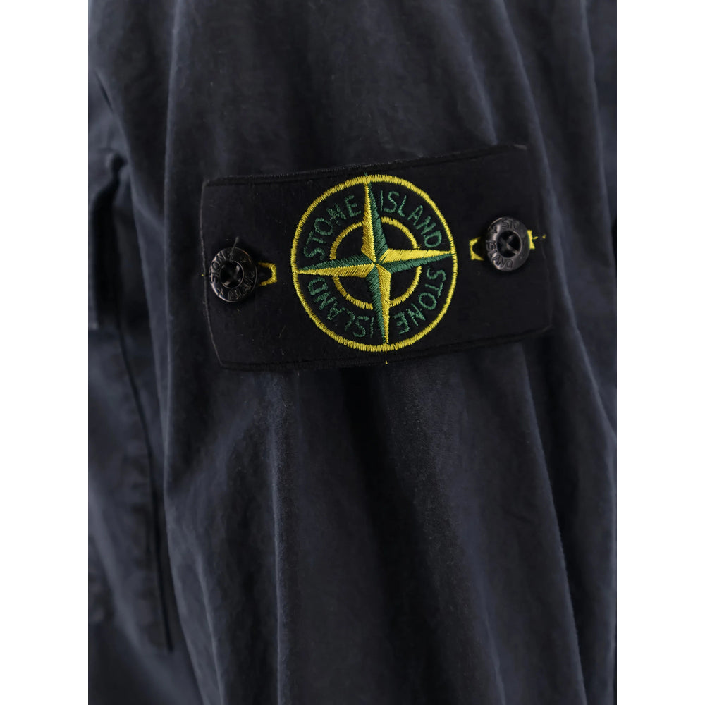 Stone Island Blue Jackets - Shirt Jackets Men STONE ISLAND