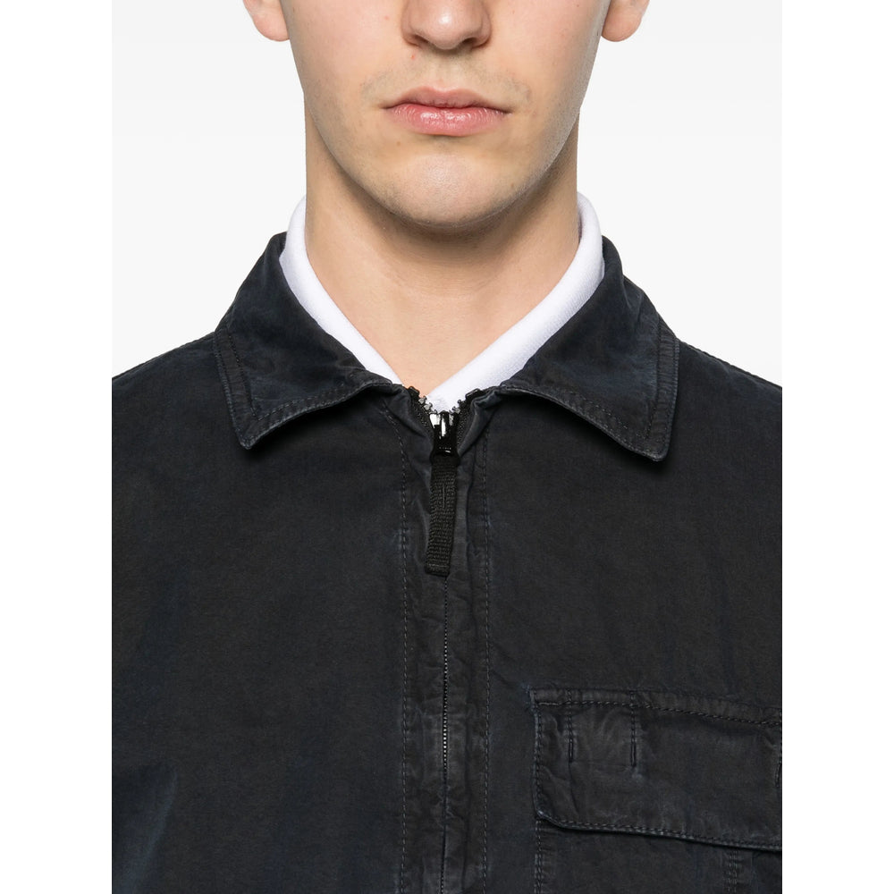 Stone Island Blue Jackets - Shirt Jackets Men STONE ISLAND