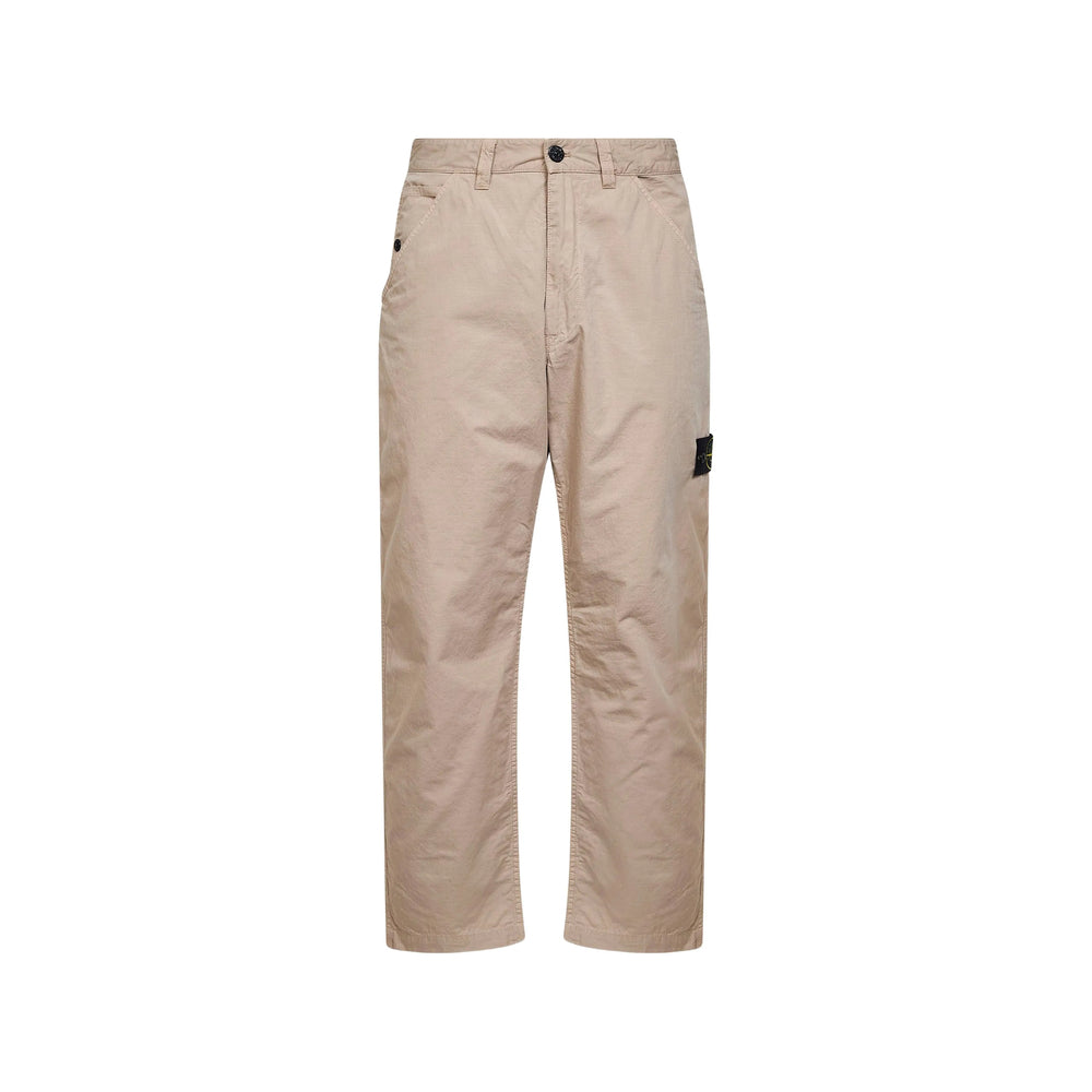 Stone Island Neutrals Trousers - Regular & Straight-Leg Trousers Men STONE ISLAND