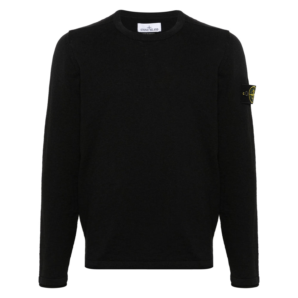 Stone Island Black Sweaters & Knitwear - Jumpers Men STONE ISLAND