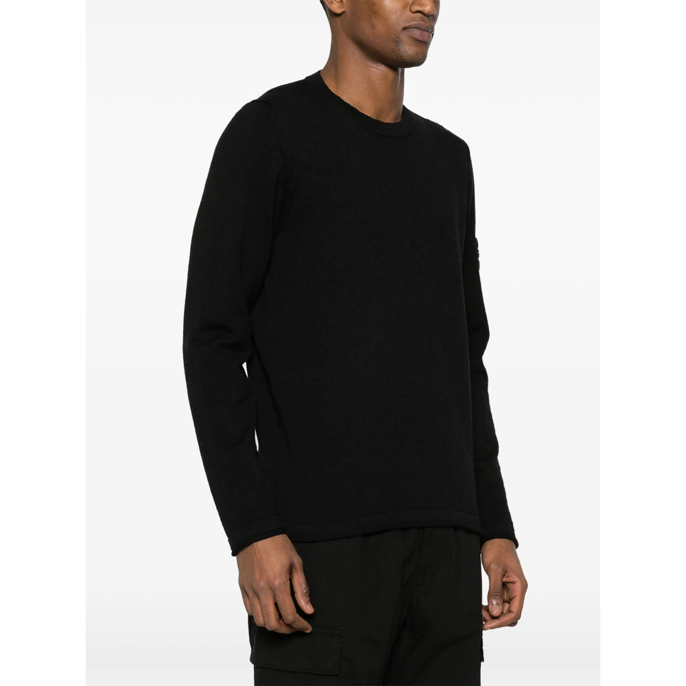 Stone Island Black Sweaters & Knitwear - Jumpers Men STONE ISLAND