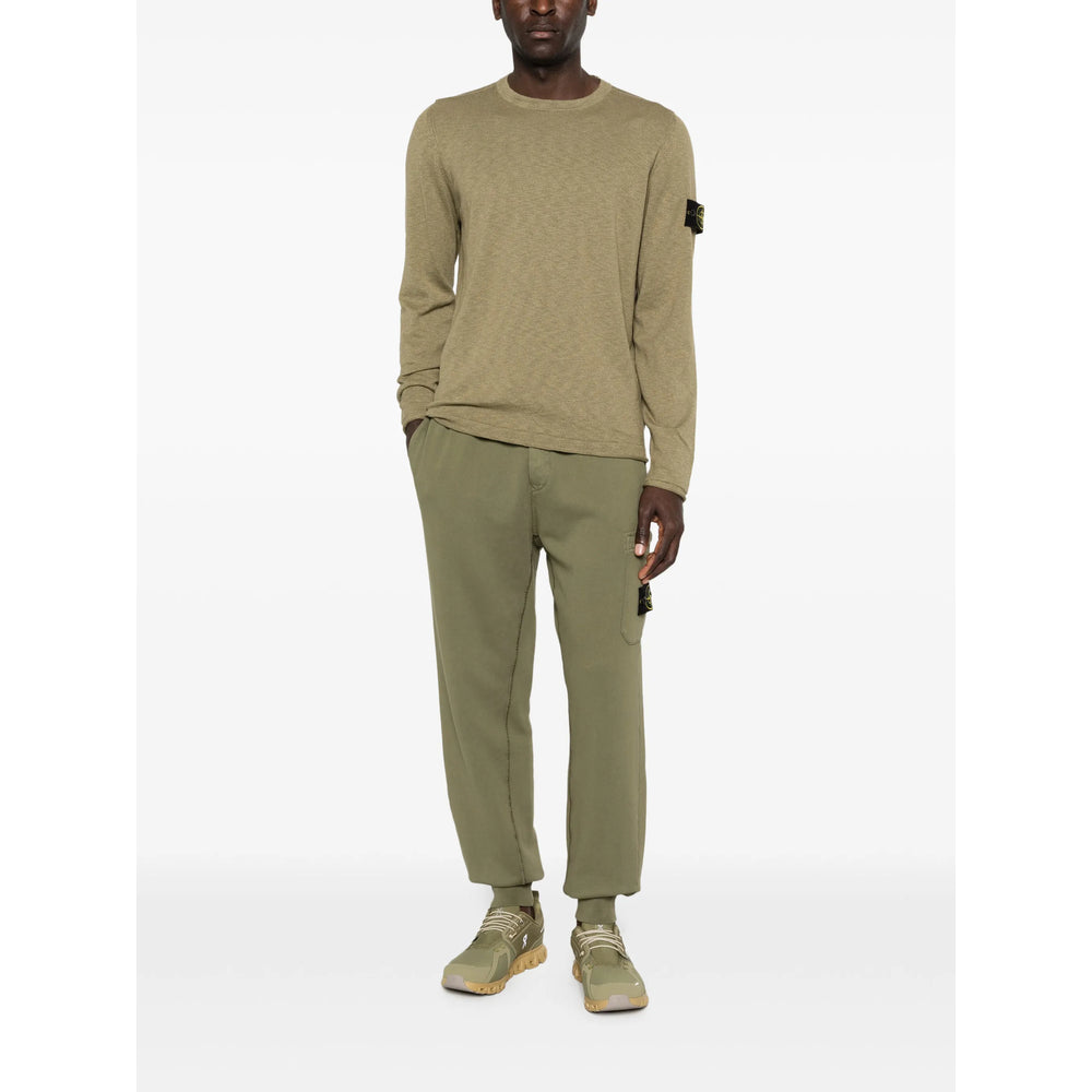 Stone Island Green Sweaters & Knitwear - Sweatshirts Men STONE ISLAND