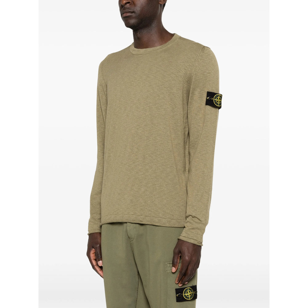 Stone Island Green Sweaters & Knitwear - Sweatshirts Men STONE ISLAND