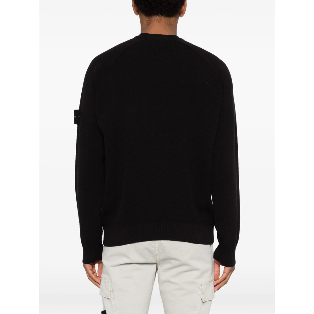 Stone Island Black Sweaters & Knitwear - Jumpers Men STONE ISLAND