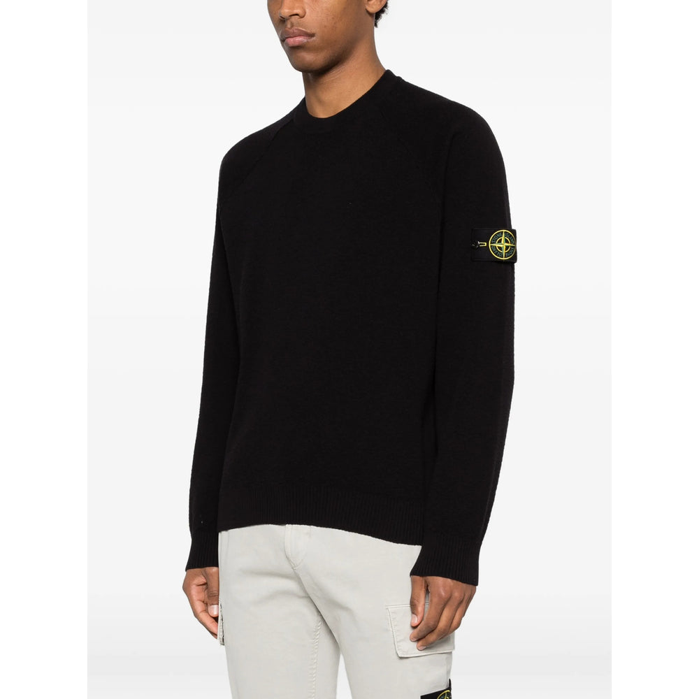 Stone Island Black Sweaters & Knitwear - Jumpers Men STONE ISLAND