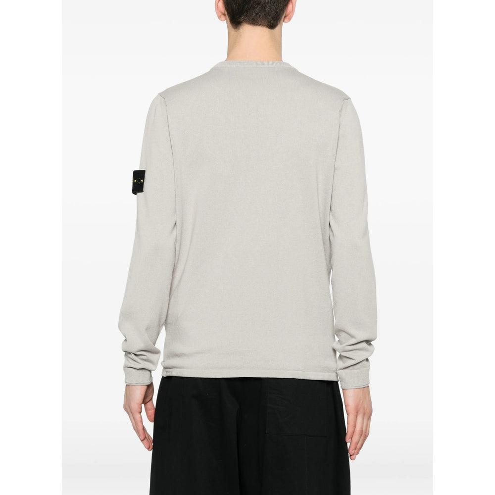Stone Island Grey Sweaters & Knitwear - Jumpers Men STONE ISLAND